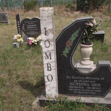 LOMBO Buyiswa Iris 1955-2001