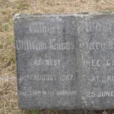 LUCAS Gilbert William -1967 &amp; Winifred Mary GOWIE -1947