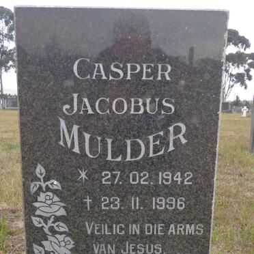 MULDER Casper Jacobus 1942-1996