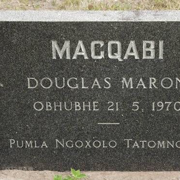 MAGQABI Douglas Maroni -1970