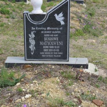 MATYOLWENI Busisiwe 1986-2011
