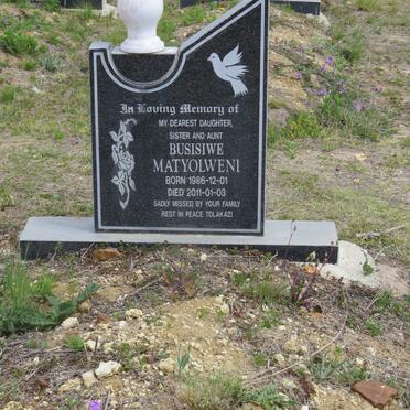 MATYOLWENI Busisiwe 1986-2011