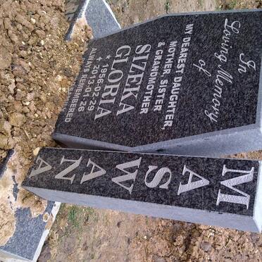 MASWANA Sizeka Gloria 1956-2013