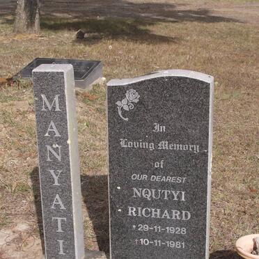 MANYATI Nqutyi Richard 1928-1981