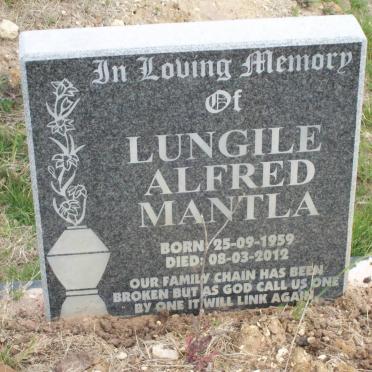 MANTLA Lungile Alfred 1959-2012