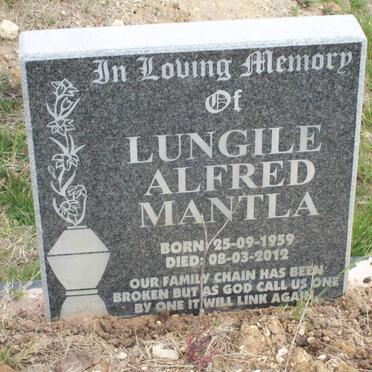 MANTLA Lungile Alfred 1959-2012