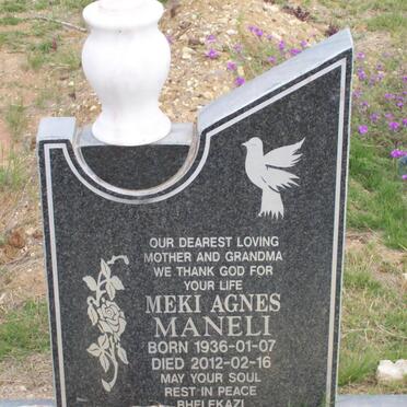 MANELI Meki Agnes 1936-2012