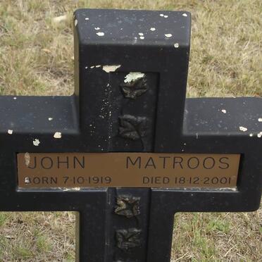 MATROOS John 1919-2001