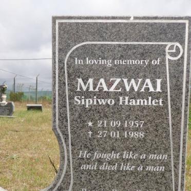 MAZWAI Sipiwo Hamlet 1957-1988