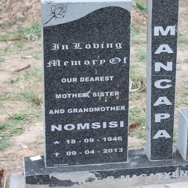 MANCAPA Nomsisi 1946-2013
