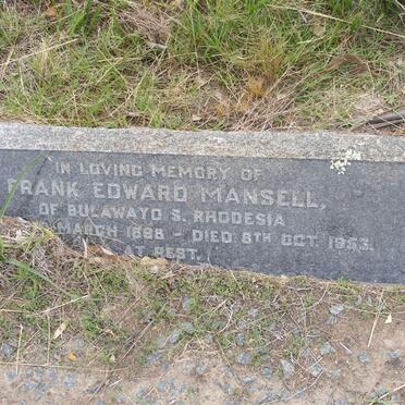 MANSELL Frank Edward 1898-1953