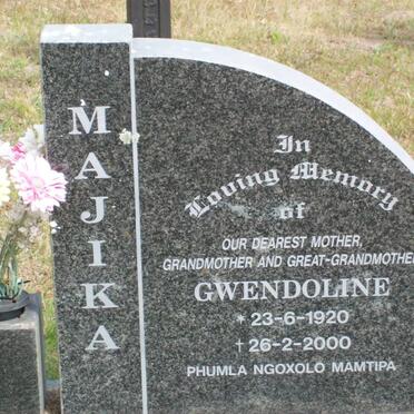 MAJIKA Gwendoline 1920-2000