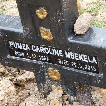 MBEKELA Pumza Caroline 1967-2013