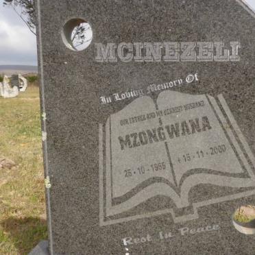 MCINEZELI Mzongwana 1955-2000