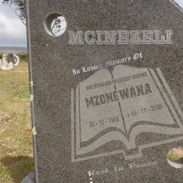 MCINEZELI Mzongwana 1955-2000