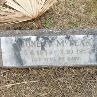 McLEAN June A. 1943-1952