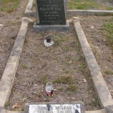 McLEAN Oswald -1948 &amp; June A. 194?-1952
