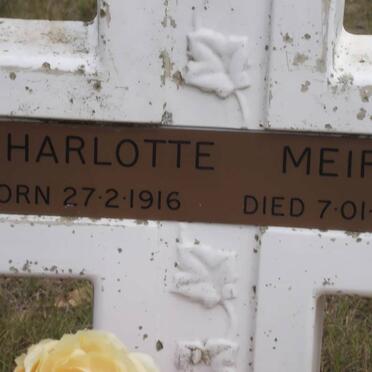 MEIRING Charlotte 1916-2002