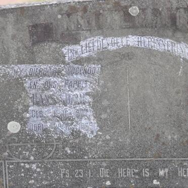 MOOLMAN Hans Jurie 1907-1965