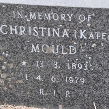 MOULD Christina 1893-1979