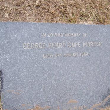MORGAN George Henry Cope -1964