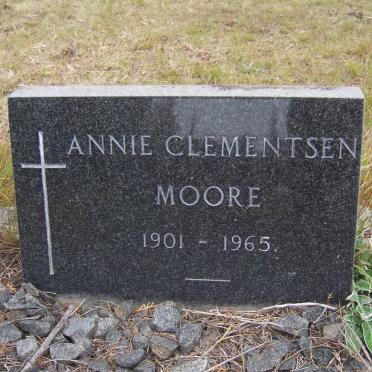 MOORE Annie Clementsen 1901-1965