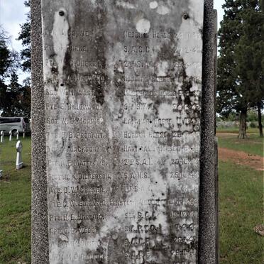 Memorial Plinth to S.A. Legion of the British Empire Service League