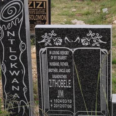 NTLOKWANA Zithobele Jim 1924-2012