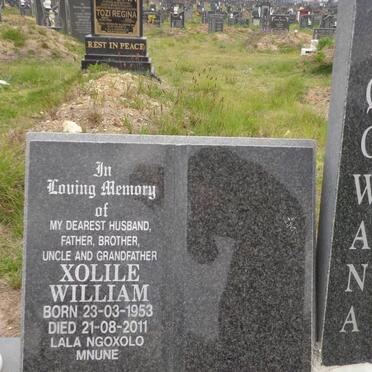 NQOWANA Xolile William 1953-2011