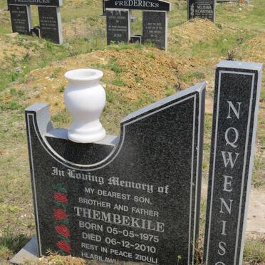 NQWENISO Thembekile 1975-2010