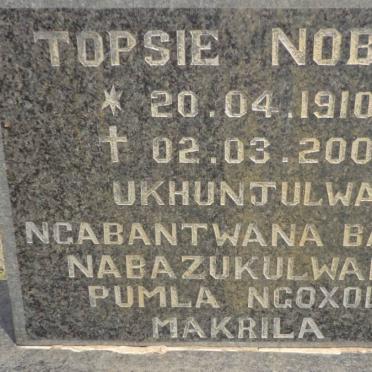 NOBOM Topsie 1910-2001