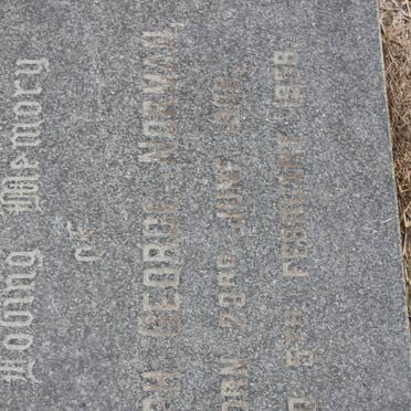 NORMAN Ralph George 1906-1958