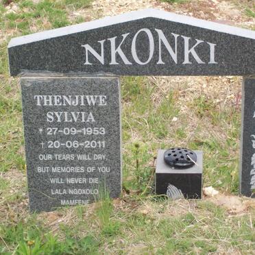 NKONKI Thenjiwe Sylvia 1953-2011