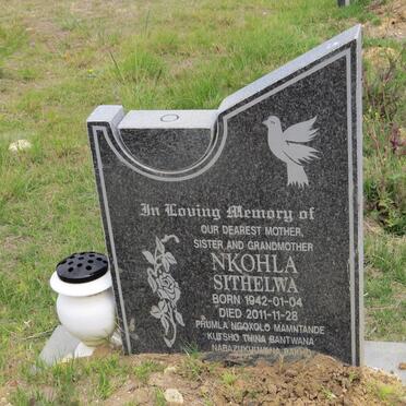 NKOHLA Sithelwa 1942-2011