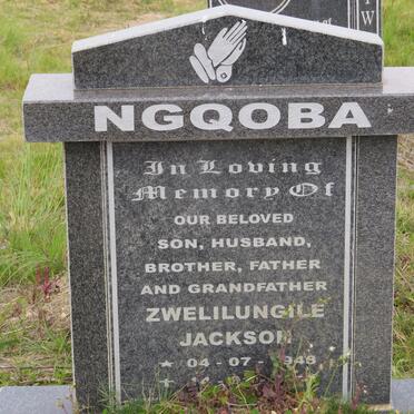 NGQOBA Zwelilungile Jackson 1948-