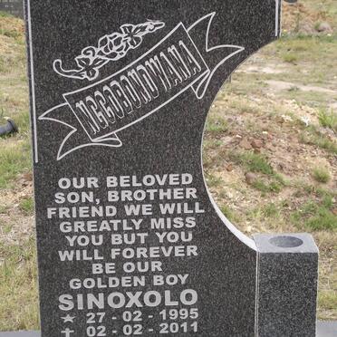 NGCOBONDWANA Sinoxolo 1995-2011