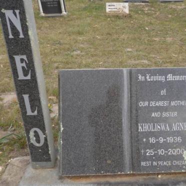 NELO Kholiswa Agnes 1936-2000