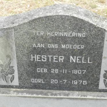 NELL Hester 1907-1975