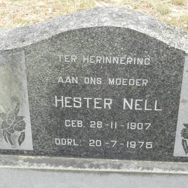NELL Hester 1907-1975