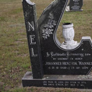 NEL Johannes Hendrik 1939-1993
