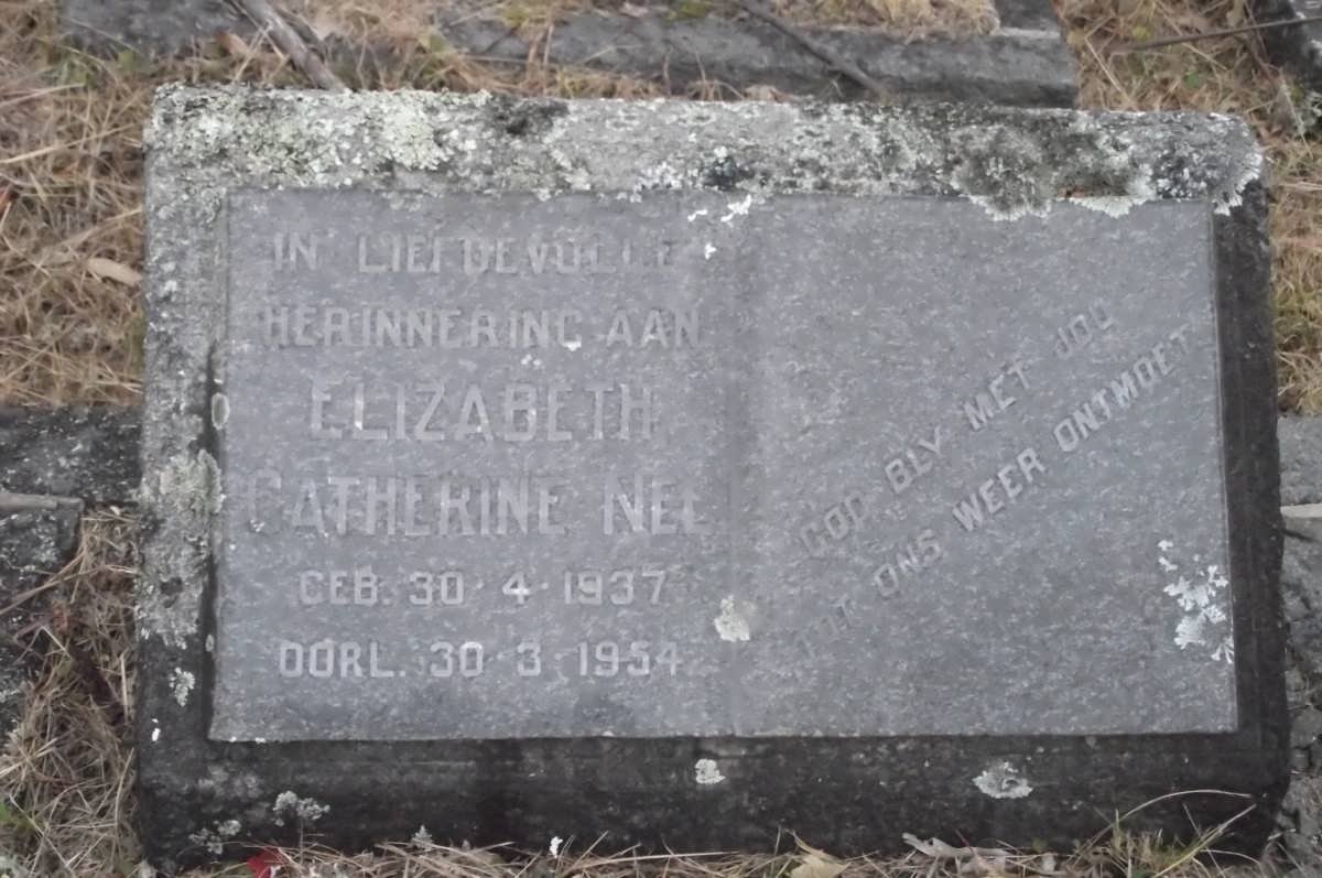 NEL Elizabeth Catherine 1937-1954