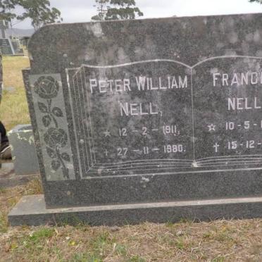 NELL Peter William 1911-1980 &amp; Frances 1906-1987