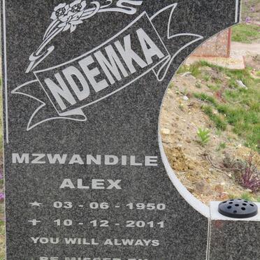 NDEMKA Mzwandile Alex 1950-2011