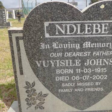 NDLEBE Vuyisile Johnson 1915-2002