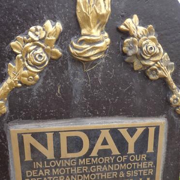 NDAYI Celiwe Amelia 1931-2012