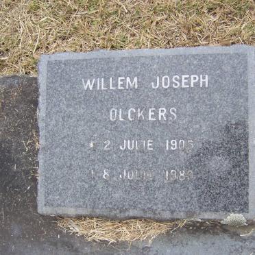OLCKERS Willem Joseph 1905-198?