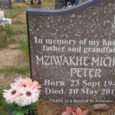 PETER Mziwakhe Michael 1948-2012