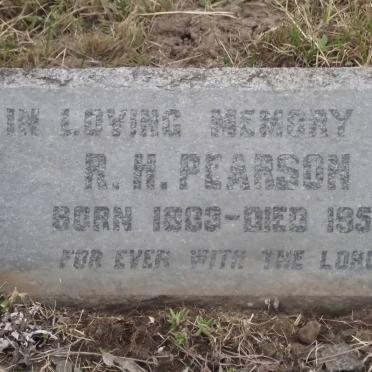 PEARSON R.H. 1883-1954