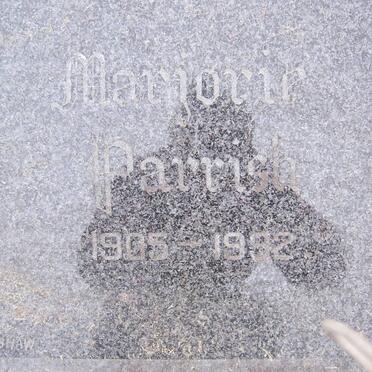 PARRISH Marjorie 1905-1992