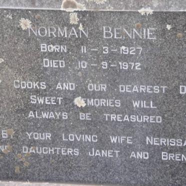 RANDALL Norman Bennie 1927-1972